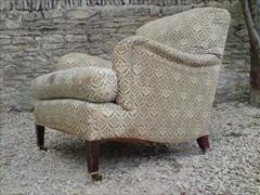 Howards and Sons pair of antique armchairs - Bridgewater model1.jpg